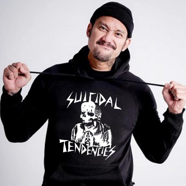 Jaket Hoodie Suicidal Tendencies Hoodie Jumper Bahan Cotton Fleece