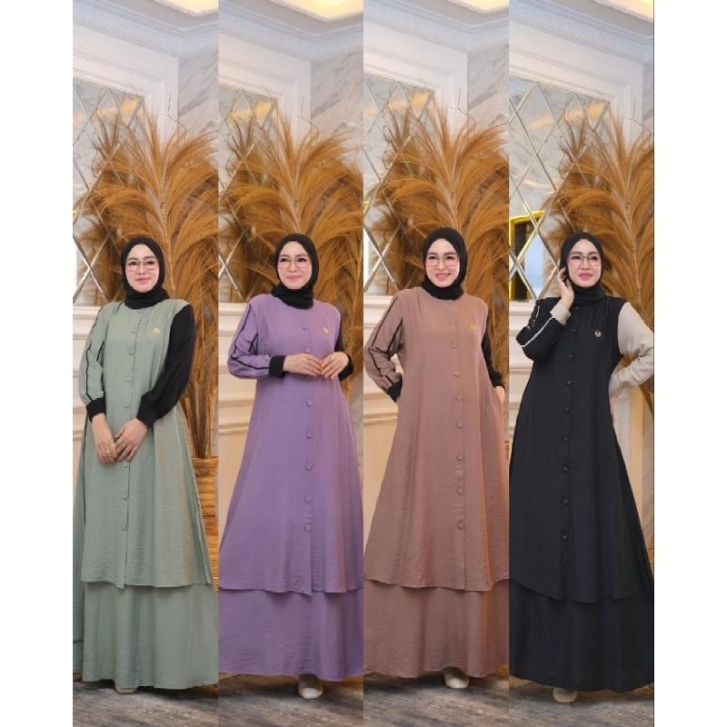 new gamis melayu  by miss jasmine