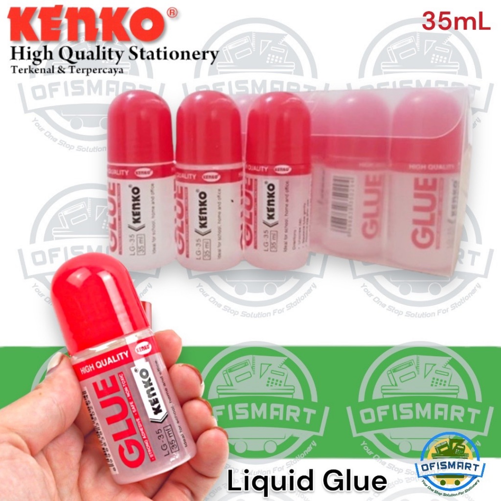 

Kenko Lem Kertas Cair 35 ml LG35 | @1Ktk=12PCs