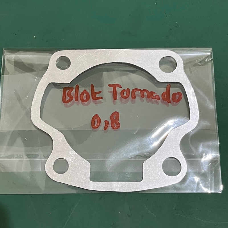 Perpak Blok Tornado Alumunium / Paking blok suzuki tornado