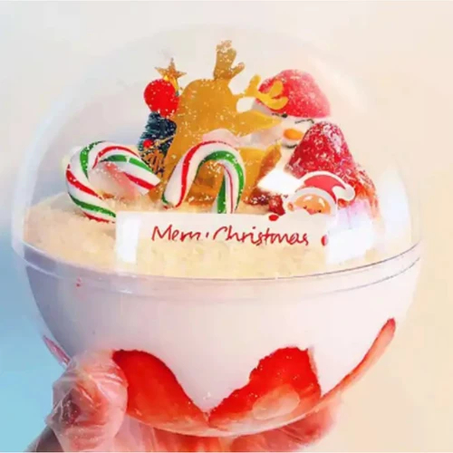 Cup Bola Mika Salad / Buah / Dessert 500 ml
