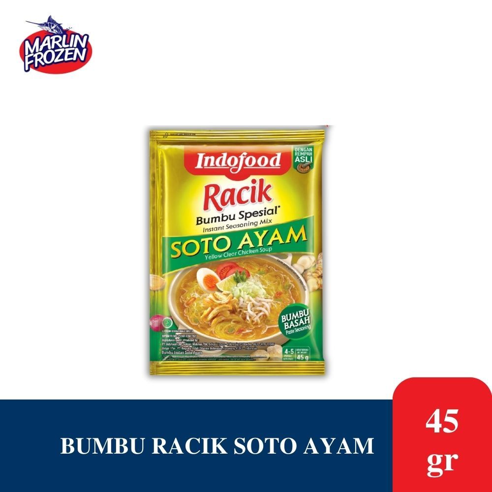 

Indofood Racik Bumbu Spesial Soto Ayam 45 Gr