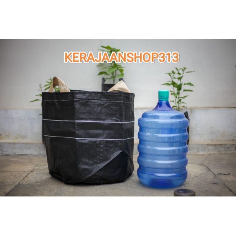 Planter bag 100 liter hitam