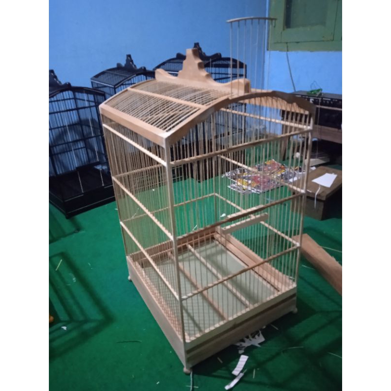 sangkar gepengan mentahan