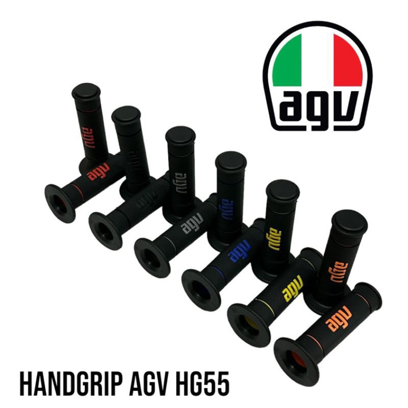 HandGrip Motor HandGrip AGV TIPE HG55 Variasi HandGrip Karet Model RCB Grip Motor HandGrip Garis