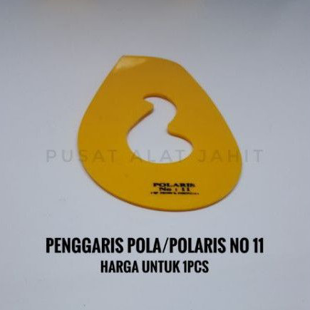 

✨ PENGGARIS ALAT UKUR SKALA PERLENGKAPAN JAHIT POLA S BAHAN KAIN BAJU PAKAIAN POLARIS RULER NO 11