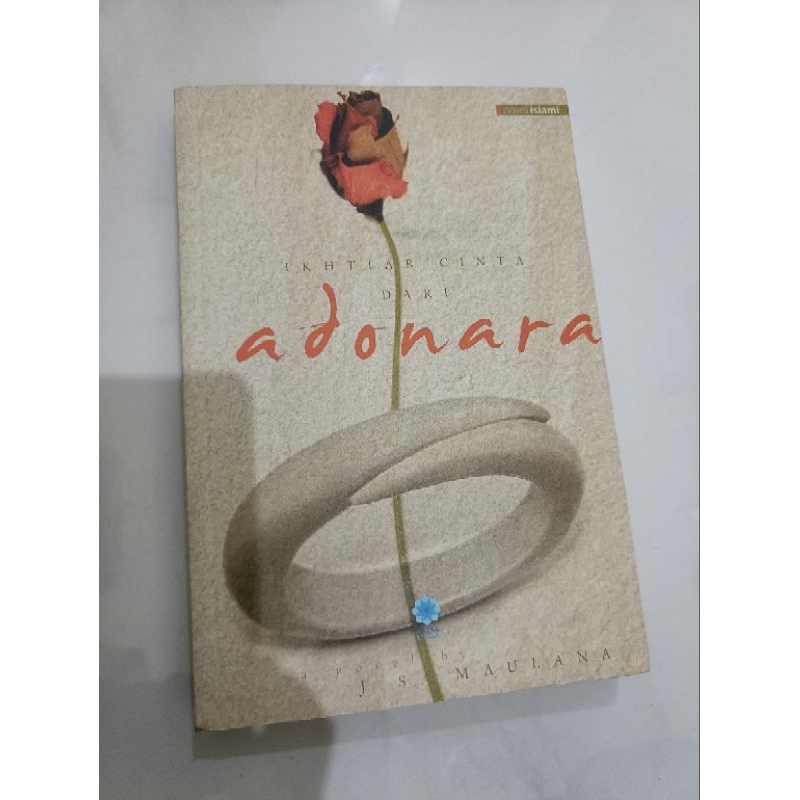 Buku original novel Islami ikhtiar cinta Adonara