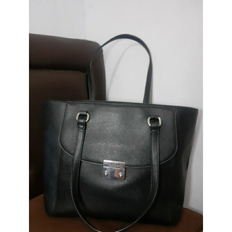 Tas GUESS Black Tote bag (preloved)