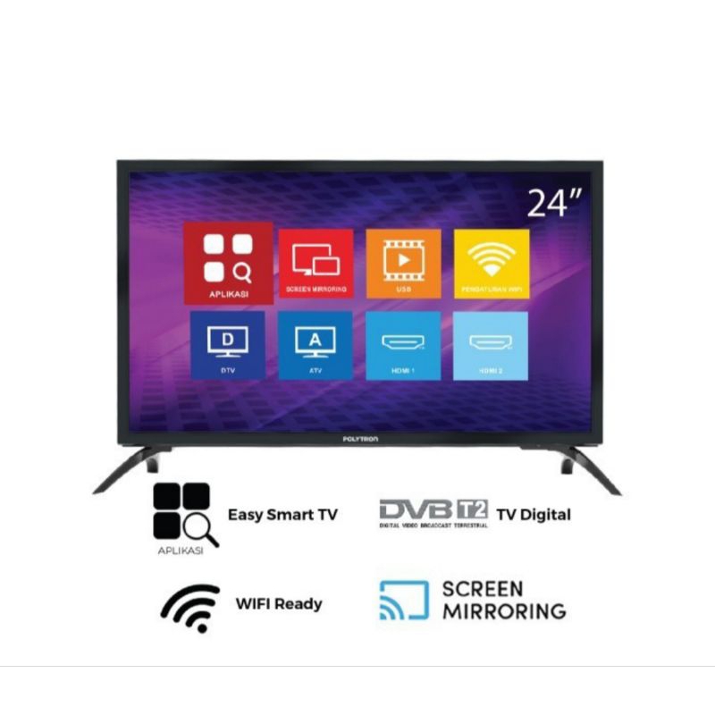 TV LED SMART MOLA 24 inch Polytron