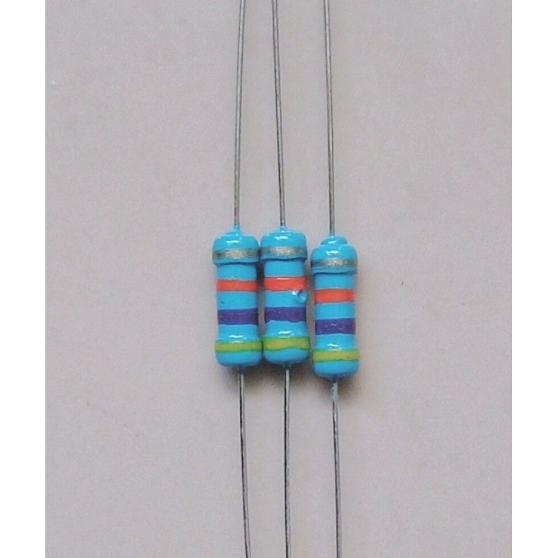 1 BIJI RESISTOR 47K, 1/2 WAT METAL FILM 5%