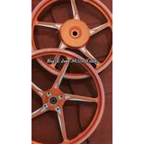 ENKEI racing pelek CNC VELG FG511 140-160 ring 17 vario 125 vario 150 pcx 150 OREN/ORANGE