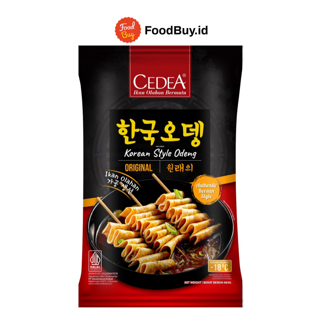 

Cedea Korean Odeng Original 480 gr