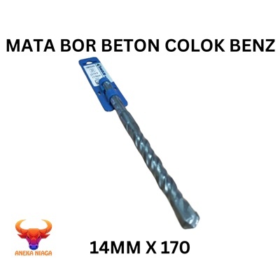 Aneka - Mata bor beton benz 14 mm Mata bor beton murah Mata bor SDS 14mm x 170  AN22