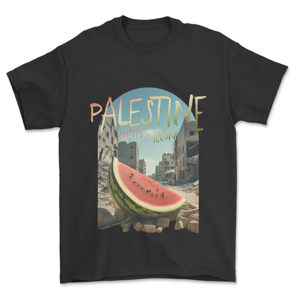 Kaos Free PALESTINE WATERMELON Save Palestina Gambar BERGAYA STORE