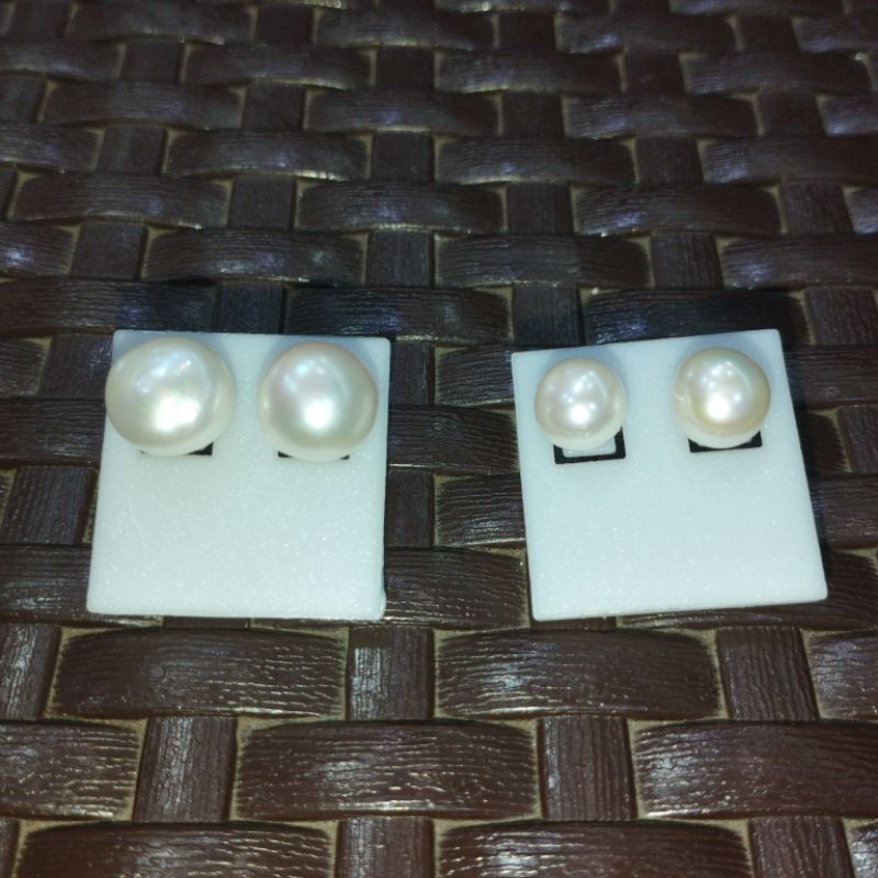 Anting Mutiara air tawar - Anting tusuk - giwang cucuk