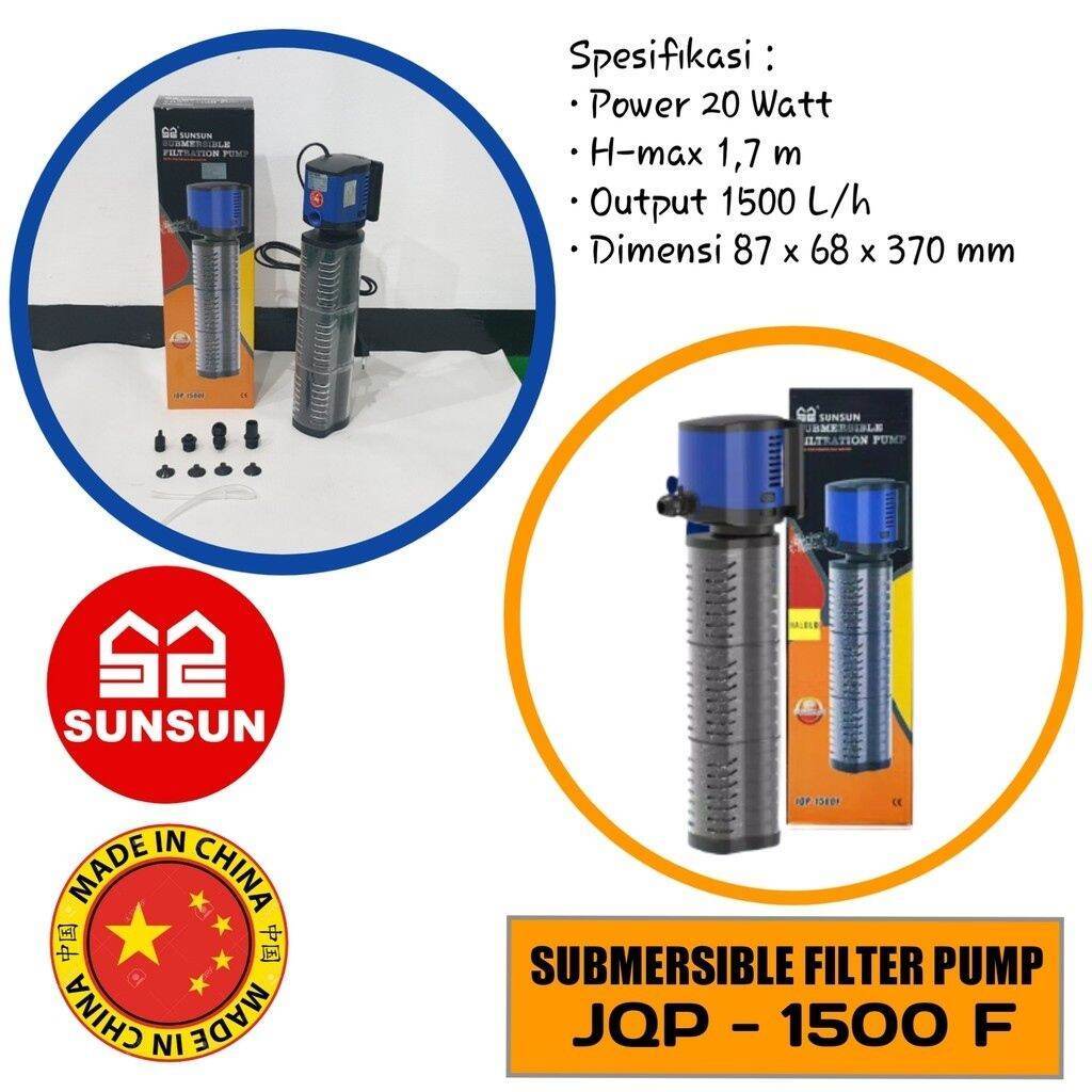 Pompa Celup JQP 1500F kolam ikan air aquarium akuarium JQP1500F