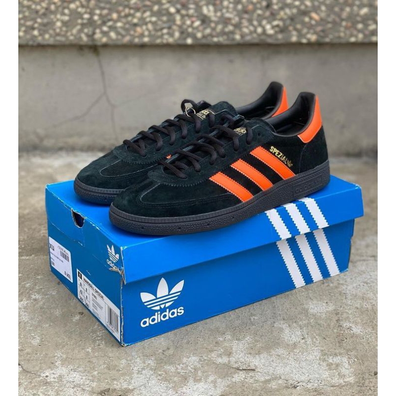 Adidas Spezial Handball Black/Orange BNWT