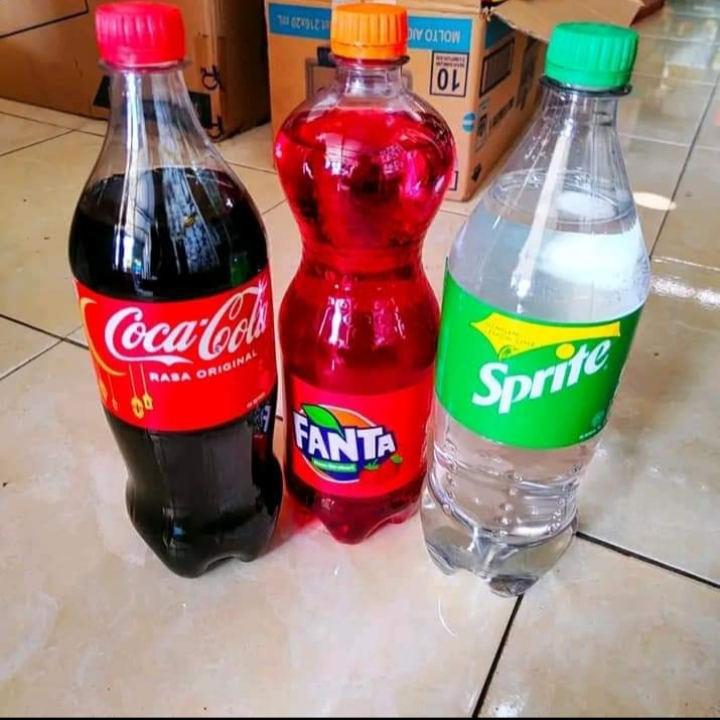 

sprite,fanta dan cocacola