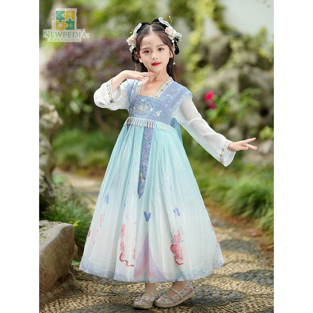 KOSTUM HANFU IMLEK TRADISIONAL CHINA / GAUN IMLEK TERBARU 2025 / DRESS HANFU IMLEK ANAK 2025
