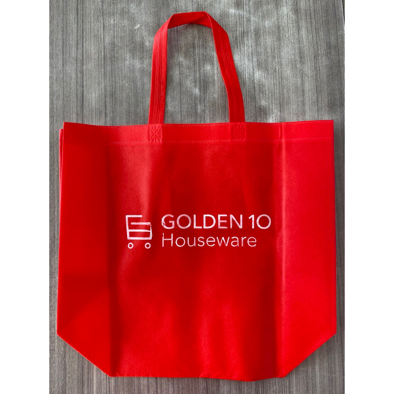 Tas Belanja Golden 10