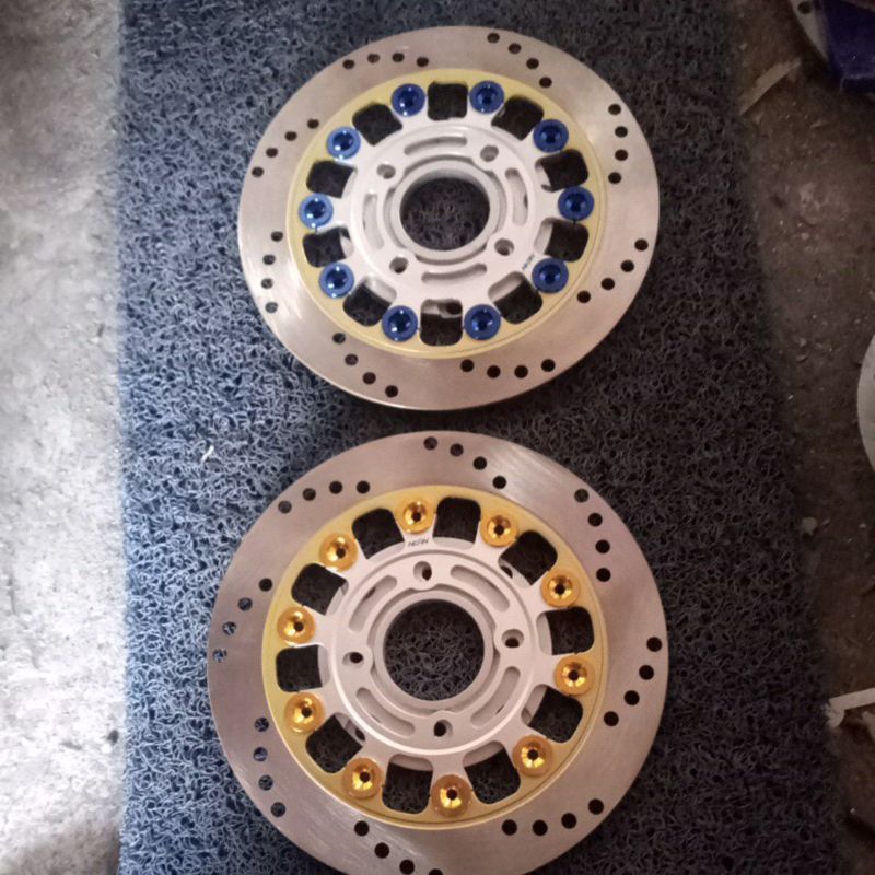 adaptor cakram belakang MX new pakai cakram depan 220 Jupiter MX floating adaptor cakram belakang MX