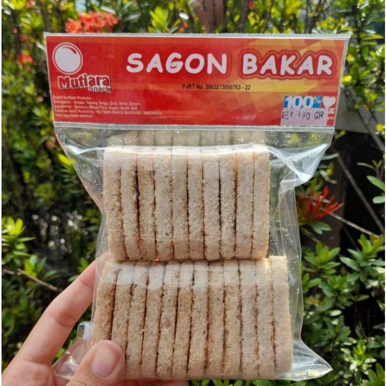 

Sagon Bakar Kelapa Manis Renyah Mutiara Snack Oleh Oleh Bandung