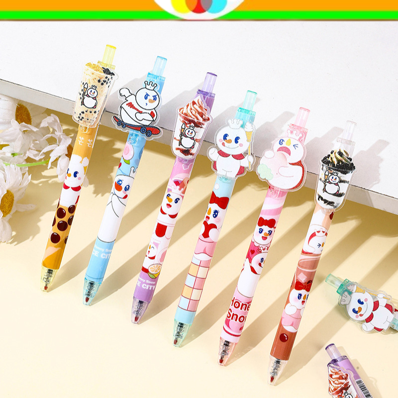 

PULPEN MIXUE MIKA LUCU | PEN MIXUE | PULPEN MIXUE TINTA HITAM GEL 0.5MM | SKM