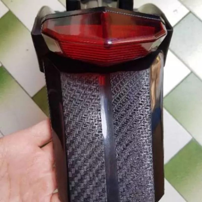 spakbor crf 150 / undertail motor honda crf 150L  / stoplamp crf 150 led non plat