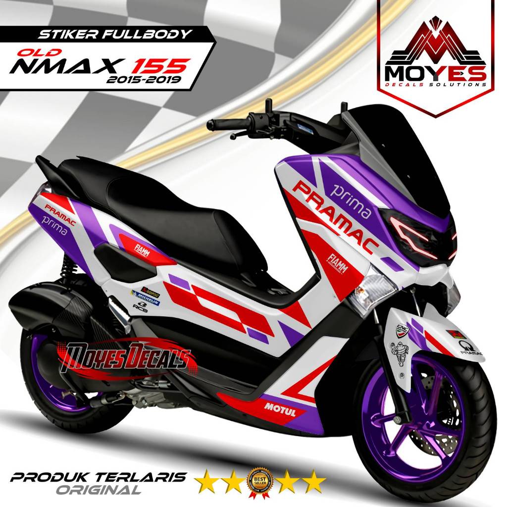TERBARU Decal Nmax Old Fullbody Dekal Nmax Lama Fullbody Stiker Nmax Old Fullbody Pramacc