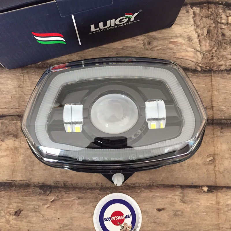 Headlamp Daymaker Luigy DRL Vespa Sprint 3v Iget