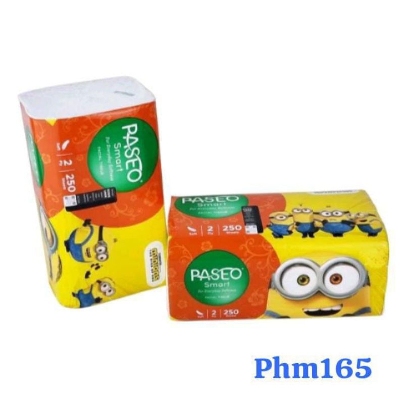 Facial Tissue/ Tisu Wajah 250'S PASEO 250 Sheets @2 Play |HARGA GROSIR