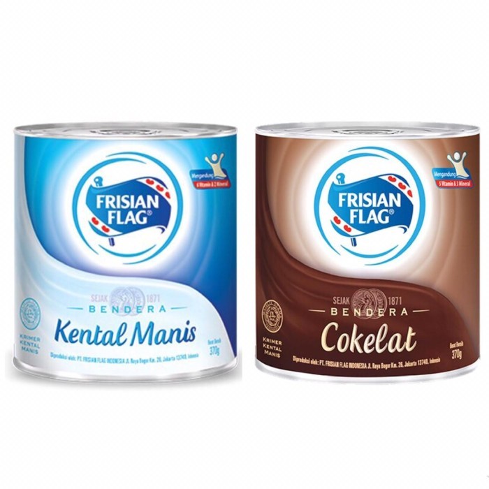 

Susu kental manis frisian flag 370g / susu kental manis bendera 370g / skm frisian flag coklat 370g / skm bendera coklat 370g