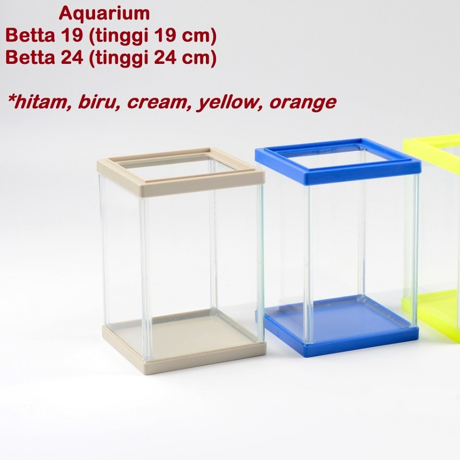 NISSO BAHARI BETTA 19 & 24 SOLITER GUPPY CUPANG AQUARIUM PREMIUM