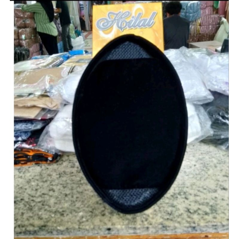 NEW PECI  SONGKOK HITAM POLOS  HILAL EXLUSIF BERKUALITAS ANAK & DEWASA/SONGKO BRUDU POLOS HILAL TERM
