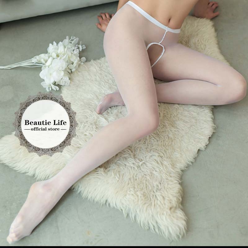 【Beautie Life】Stocking Sexy Wanita Pantyhose/Stocking Formal terbuka/Open sexy/Pantyhose Selangkanga