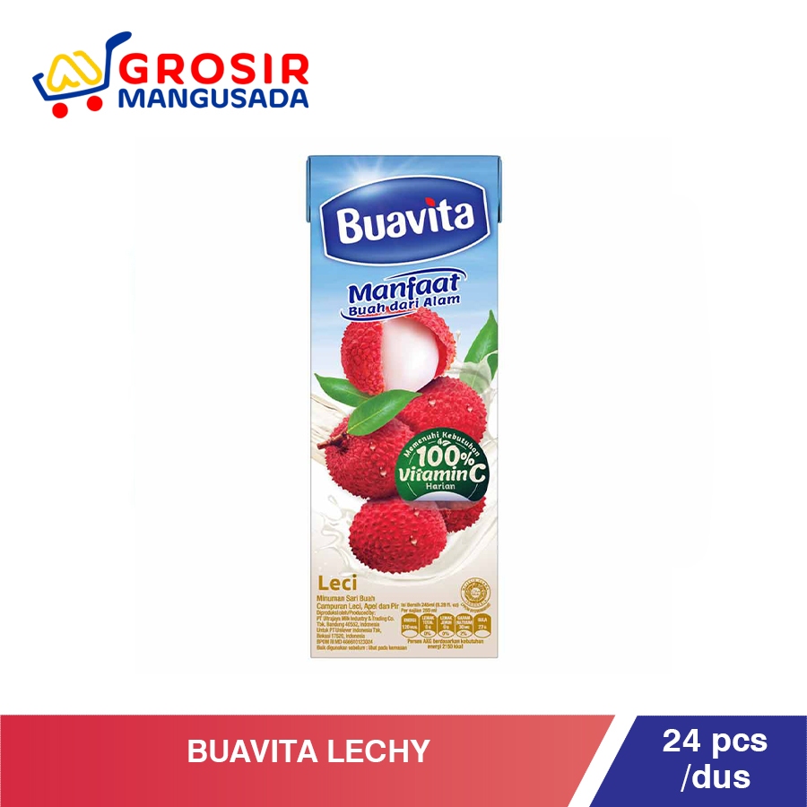 

Buavita Lechy Jus Buavita Rasa Leci Harga Grosir 24 pcs Murah