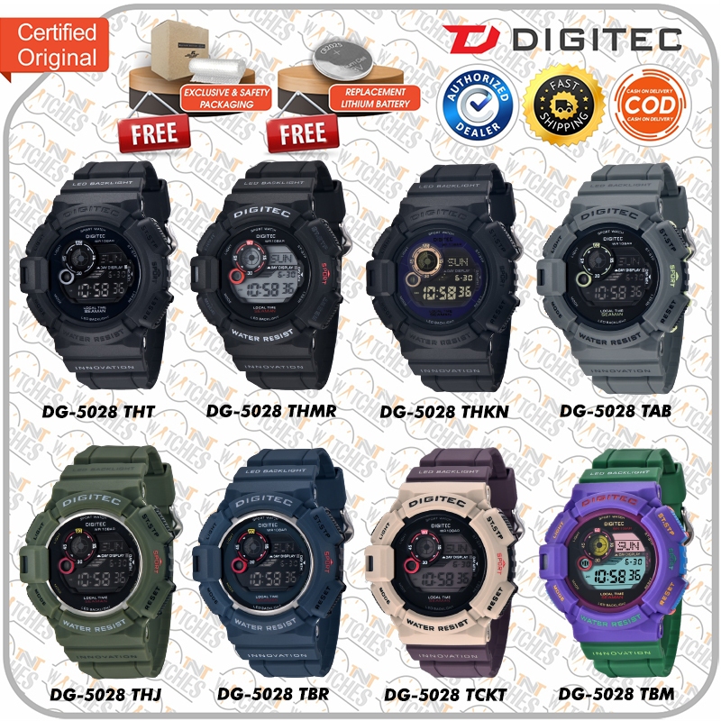 Jam Tangan DIGITEC DG-5028 / DG 5028 / DG5028 2028 Watch ORIGINAL