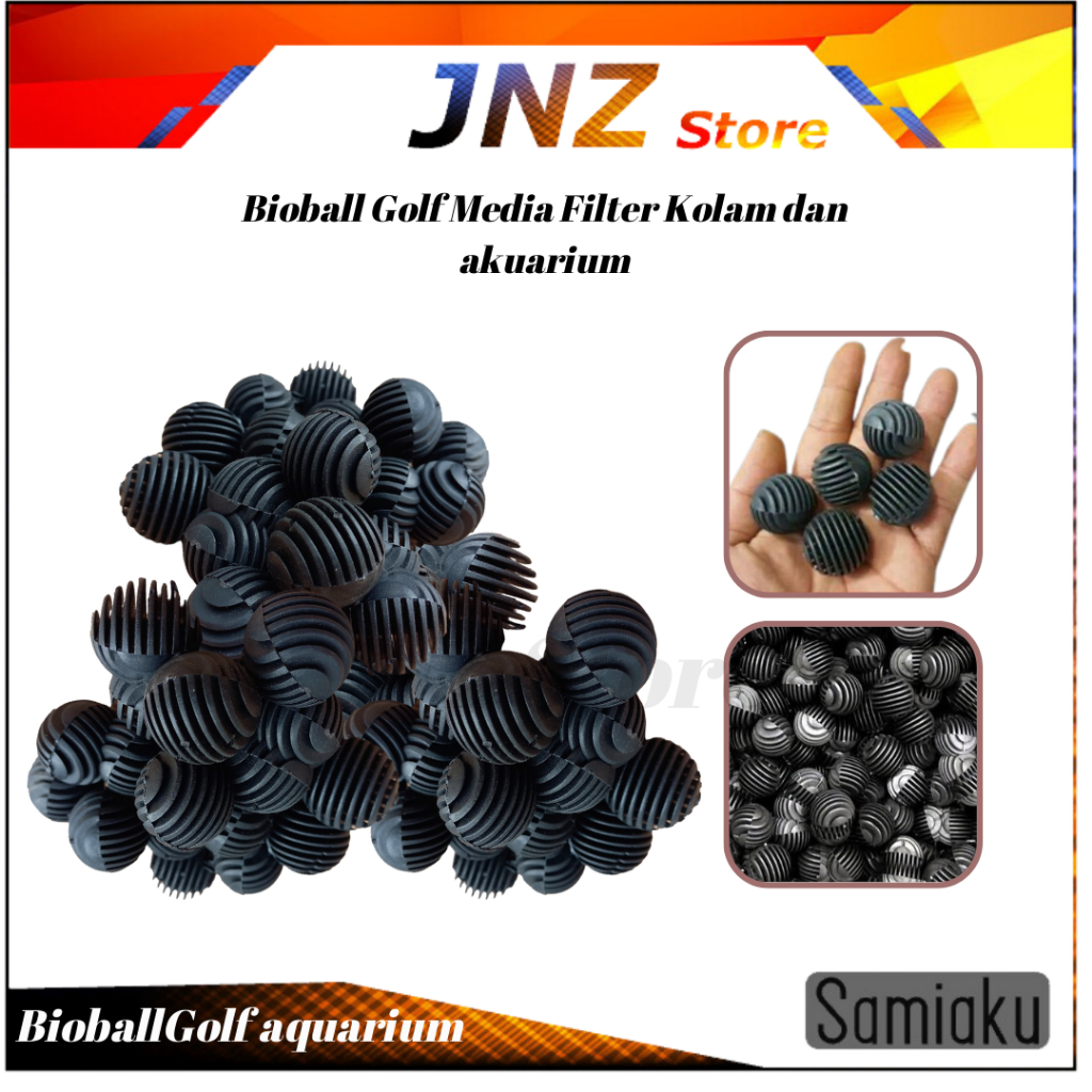 BioBallGolf -  Bioball Golf Media Filter Kolam dan akuarium harga per 200pcs