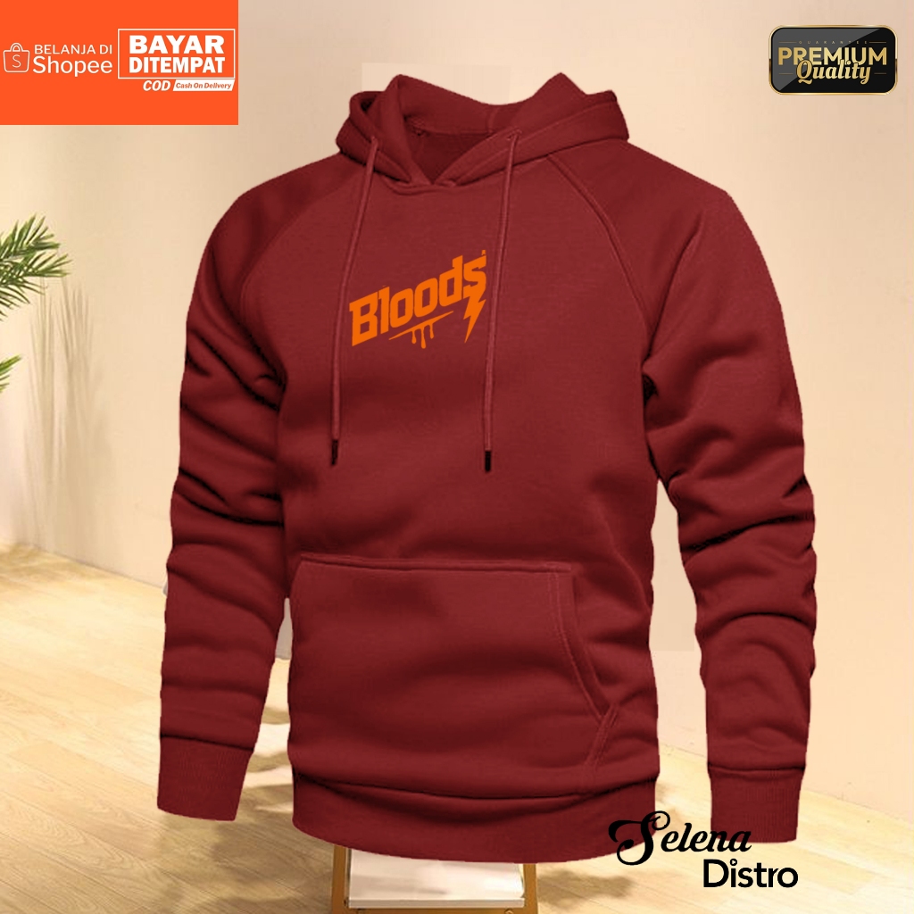 Sweeter EXPEE Hoodie Jumper Blood Tetes Text Orenge premium /Pria Wanita Quality Distro Sablon TERBA