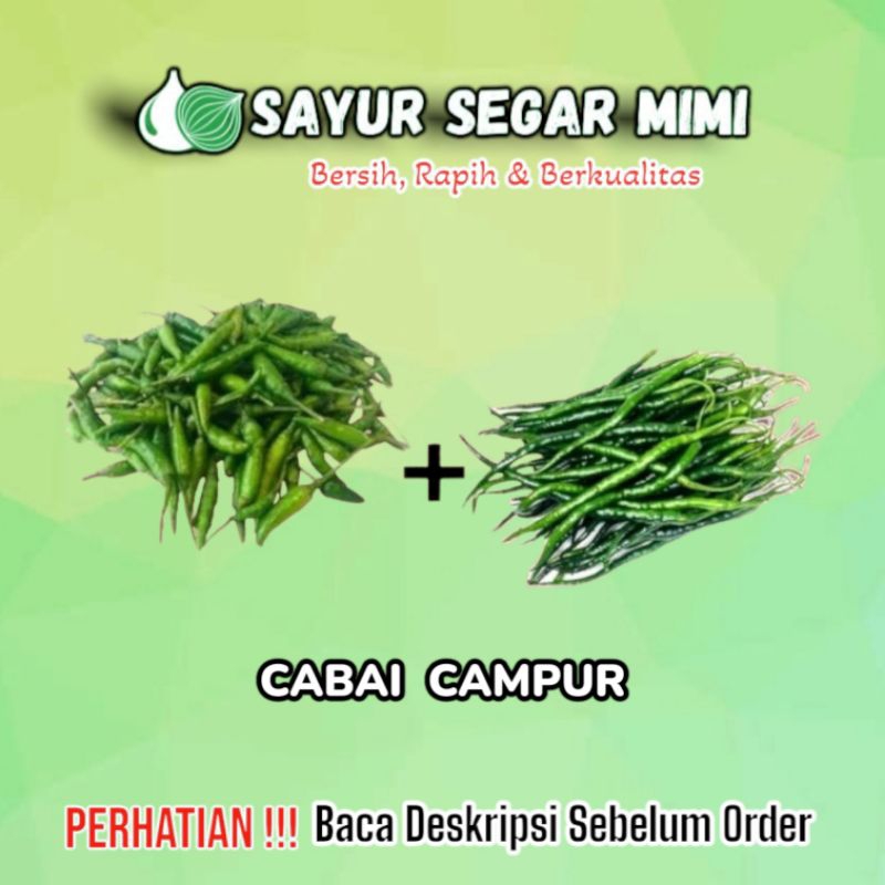 

Cabai Cuko Campur Cabai Hijau - Sᴀʏᴜʀ Sᴇɢᴀʀ ♏ɪᴍɪ
