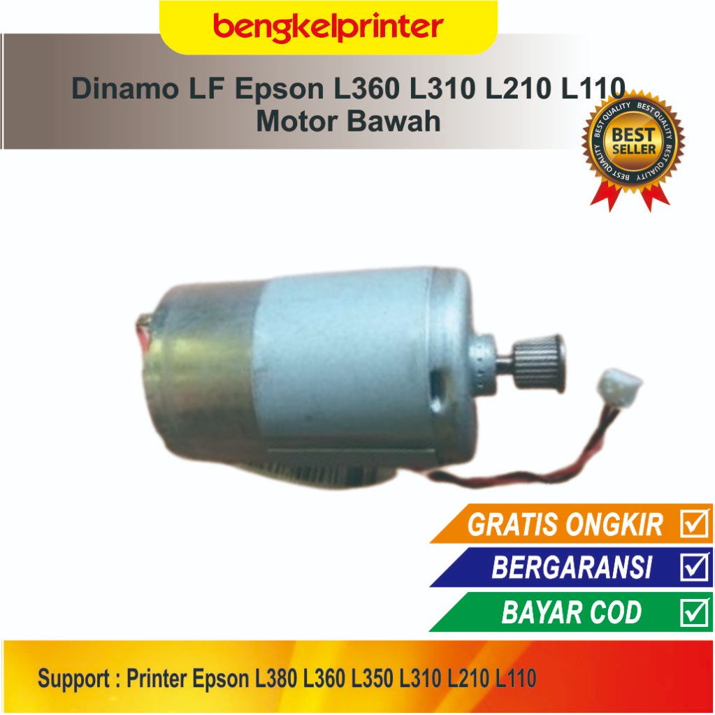 Dinamo LF Motor Bawah Epson L360 L310 L210 L110 | Dinamo Bawah Printer Epson L360 L310 L210 L110 Bes