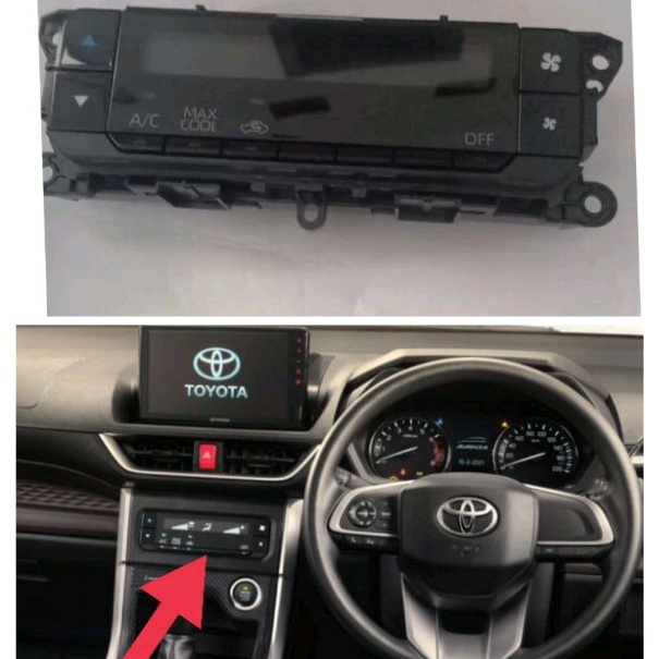 panel AC digital Avanza-Xenia  2022