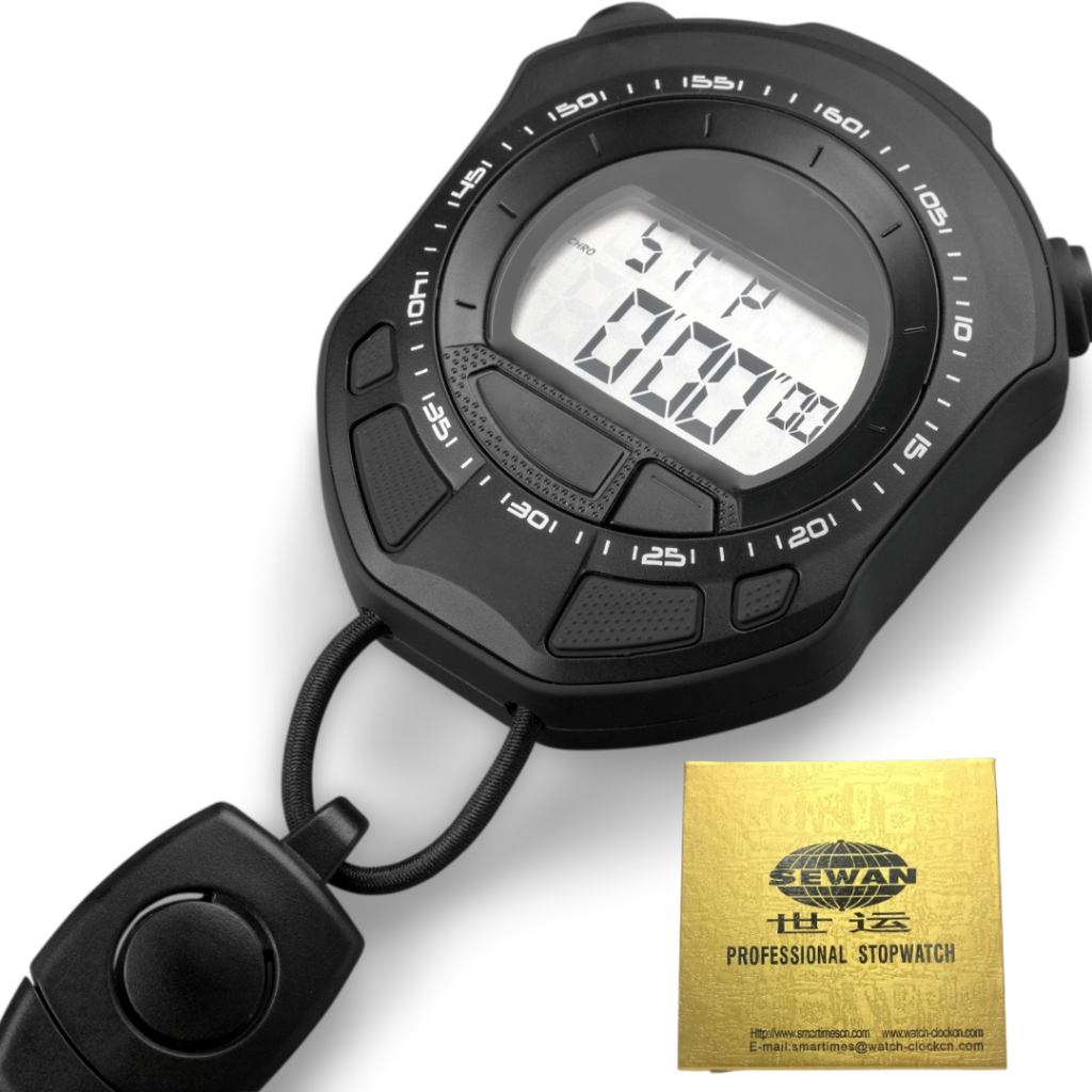 SEWAN stopwatch digital sewan original 10-30-100 memori water resistant stopwatch analog sewan