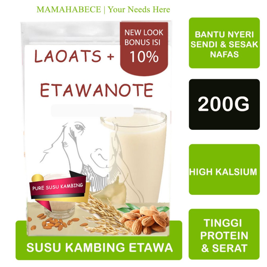 

Susu Kambing Laoats (200G)
