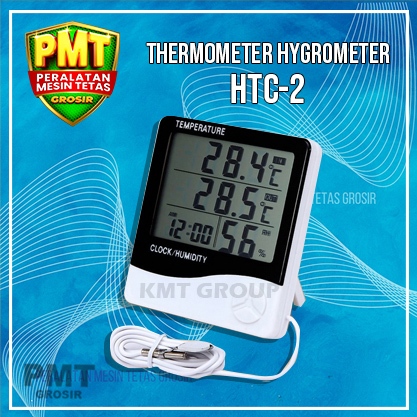 Thermo-Higrometer Digital (HTC-2) untuk Mesin Tetas Telur Ayam Bebek Burung Puyuh