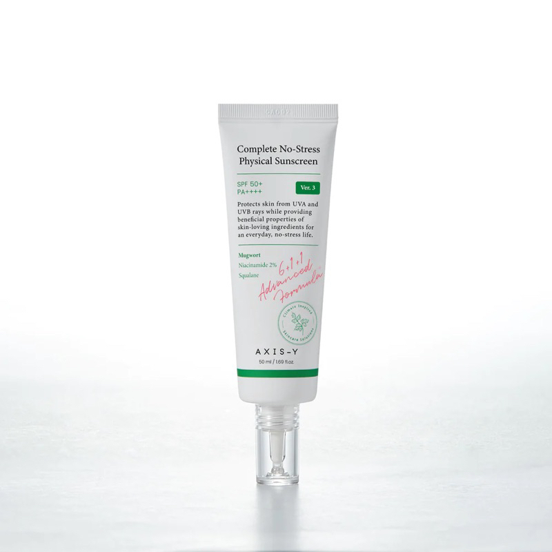 NEW VER. 3 Axis-Y Complete NO STRESS Physical Sunscreen 50ml
