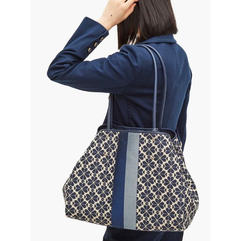 KS Flower Jacquard Large Everything, Blue Multi