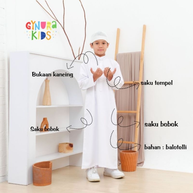 Gynura Kids - gamis koko anak murah