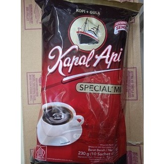 

Kapal Api Kopi+Gula 10 Sachet/Rentengan