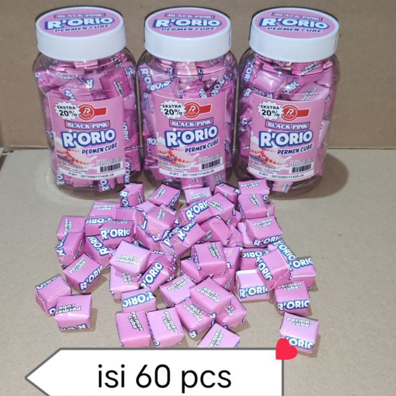 

Permen Candy Cube Permen Viral Milo Millo R'OREO BLACKPINK Candy Cube Isi 60 Pcs